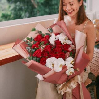 Hoa hồng tặng người yêu ( đỏ, xanh, vàng, trắng ) Hoa tặng 14/2