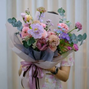 Bó hoa chúc mừng mẫu B04 Hoa bó tặng