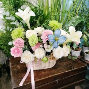 Giỏ hoa chúc mừng mẫu G27 Giỏ/Lẵng hoa tươi