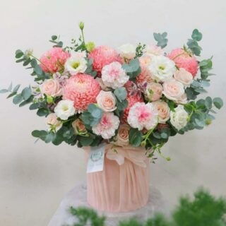 Hộp hoa chúc mừng mẫu H03 Giỏ/Lẵng hoa tươi 3