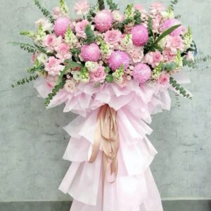 Kệ hoa chúc mừng, khai trương mẫu K03 Kệ hoa chúc mừng