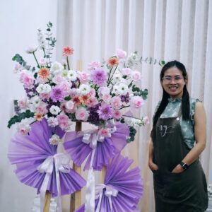 Kệ chúc mừng mẫu K01 Kệ hoa chúc mừng