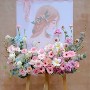Kệ hoa chúc mừng, khai trương mẫu K09 Kệ hoa chúc mừng