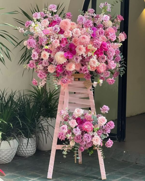Kệ hoa chúc mừng, khai trương mẫu K04 Kệ hoa chúc mừng 2