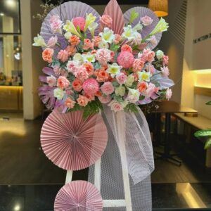 Kệ hoa chúc mừng,khai trương mẫu K05 Kệ hoa chúc mừng