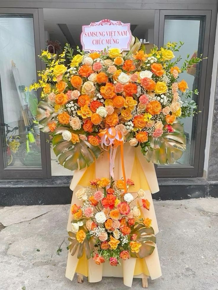 mau-k07 Kệ hoa chúc mừng, khai trương mẫu K07  