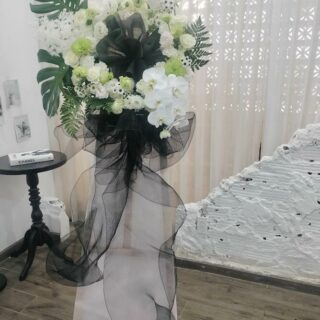 Kệ hoa viếng mẫu V01 Hoa viếng